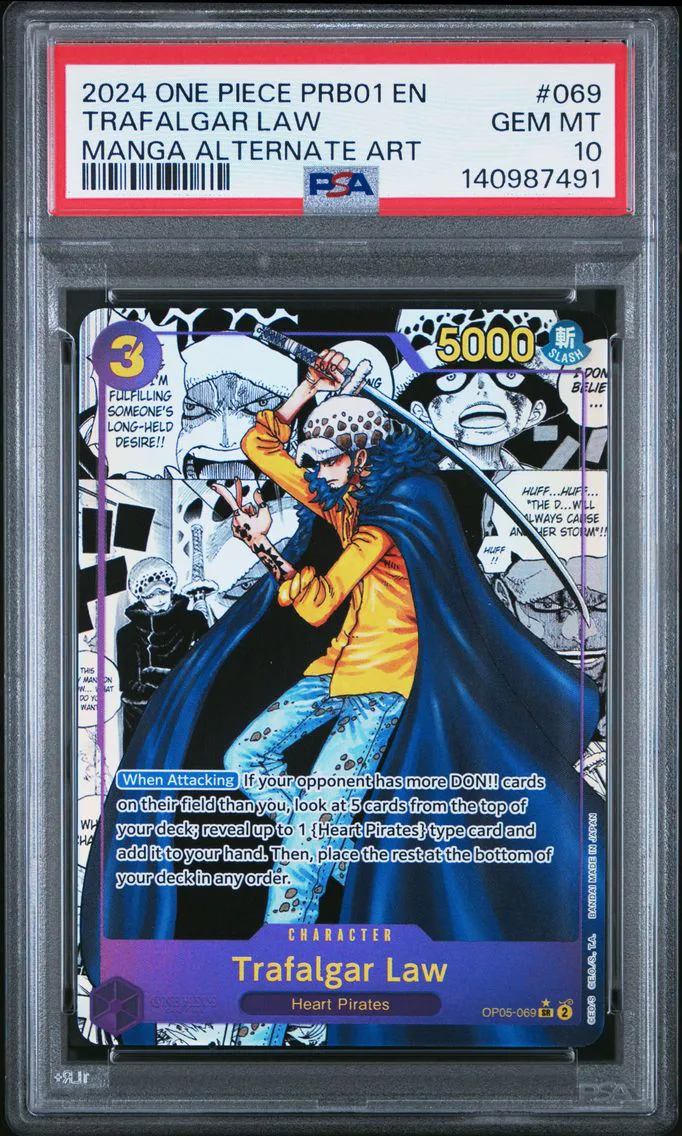 2024 #069 Trafalgar Law Manga Al