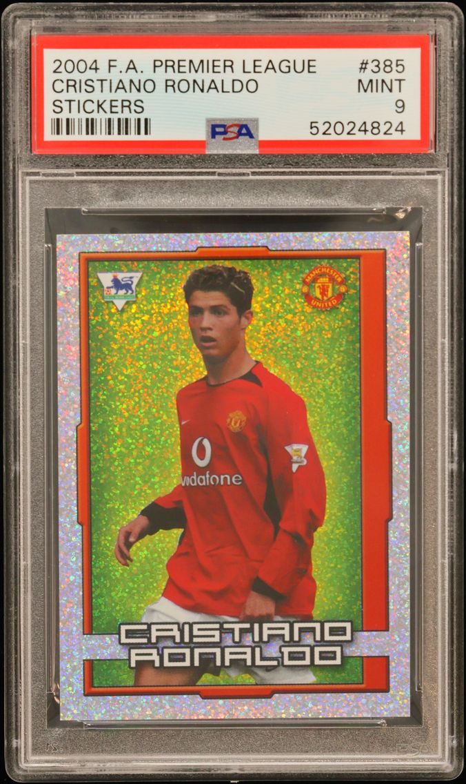 2003 #385 Cristiano Ronaldo PSA 