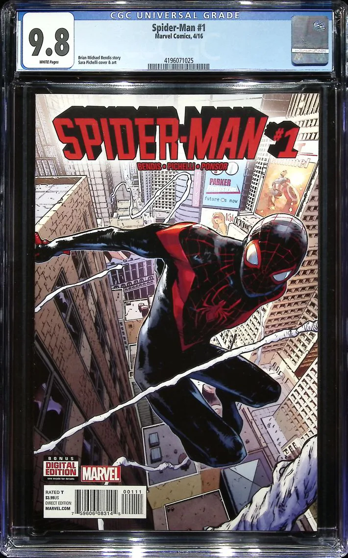 2016 Spider-Man #1 CGC 9.8 Marve