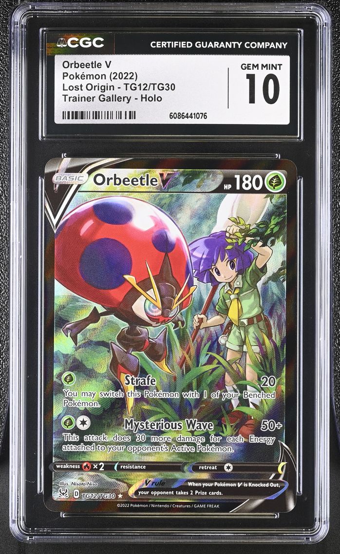2022 #TG12/TG30 Orbeetle V CGC 10 Lost Origin - English