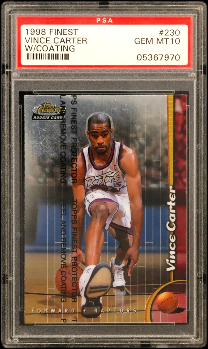 1998 #230 Vince Carter PSA 10 Finest