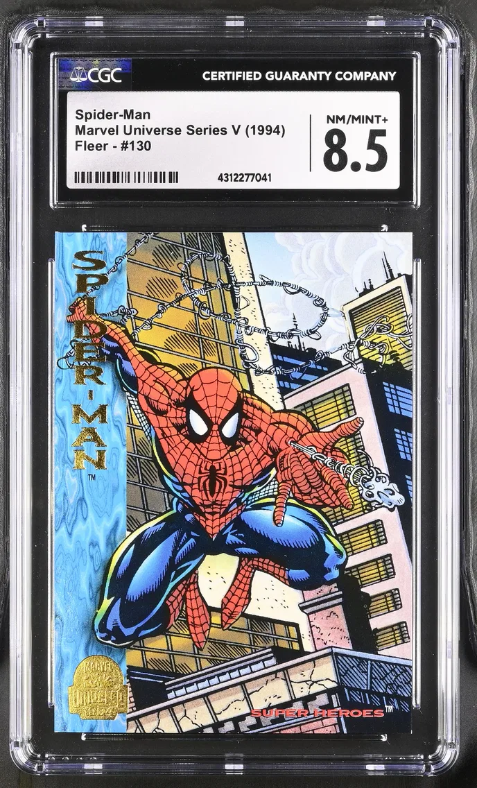 1994 #130 Spider-Man CGC 8.5 Marvel Universe Series V - English