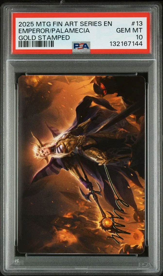 2025 #13 The Emperor of Palamecia PSA 10 Final Fantasy Art Series