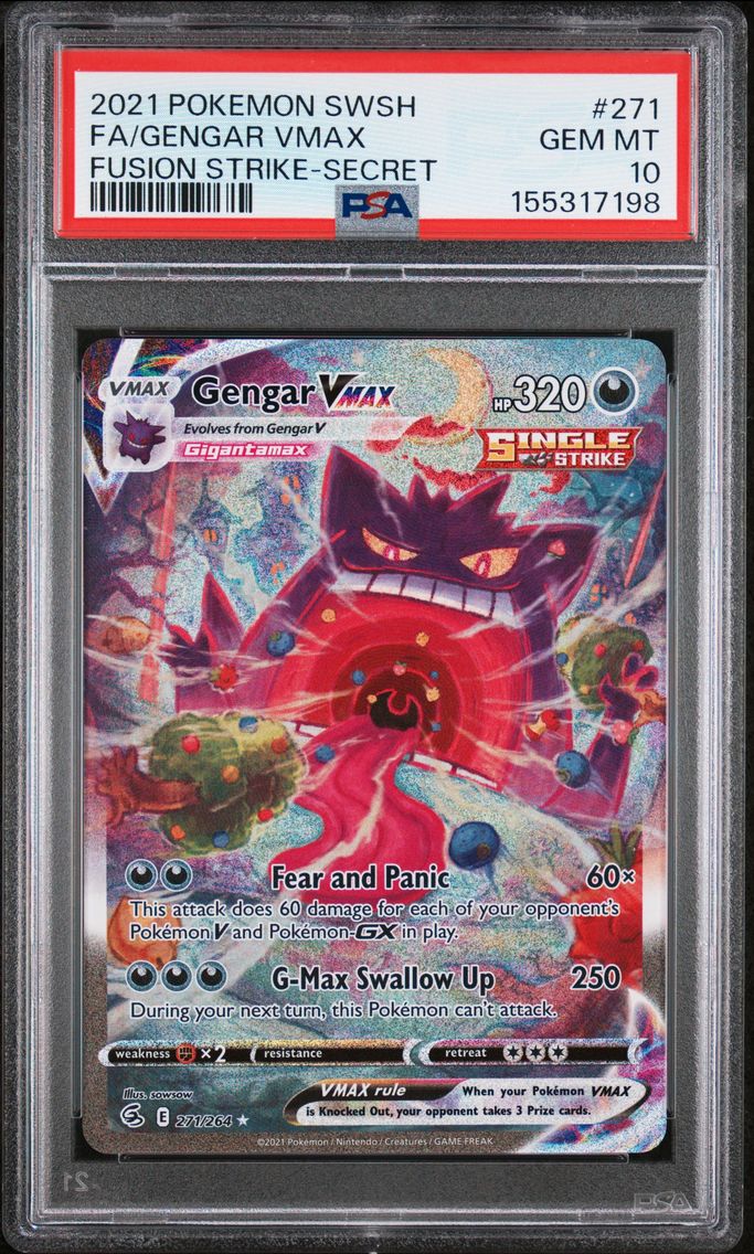 2021 #271 Full Art/Gengar Vmax P