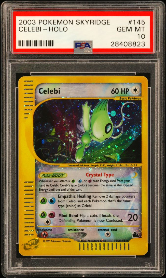 2003 #145 Celebi-Holo PSA 10 Sky