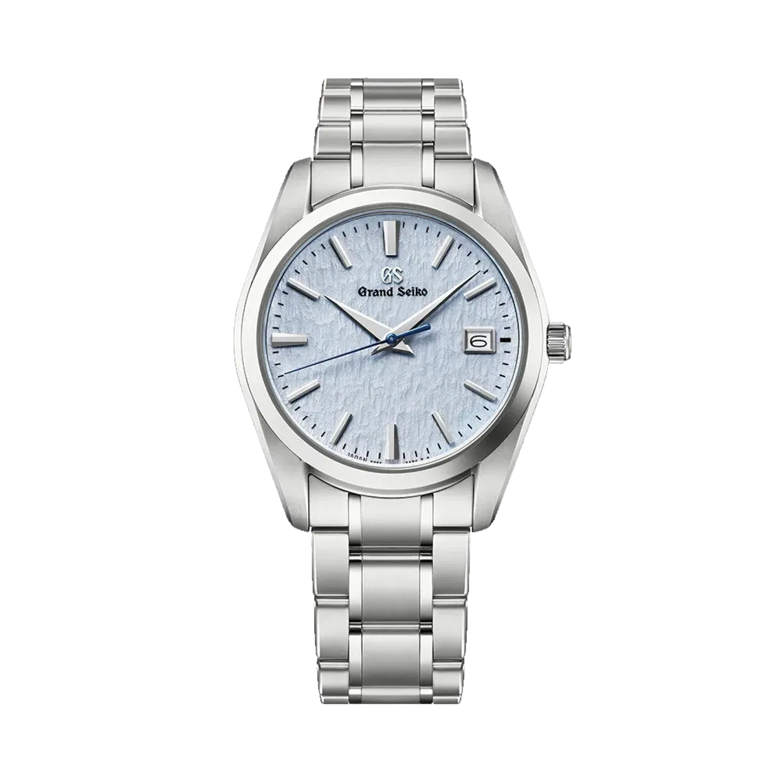 Grand Seiko SBGX357 Heritage Quartz 37mm - Light Blue on Bracelet