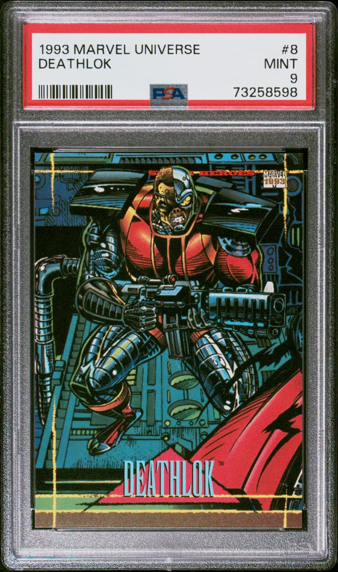 1993 #8 Deathlok PSA 9 Marvel Universe