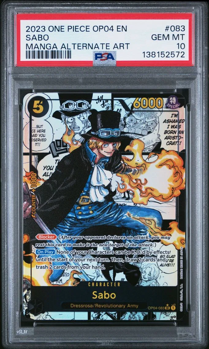 2023 #083 Sabo PSA 10 One Piece 