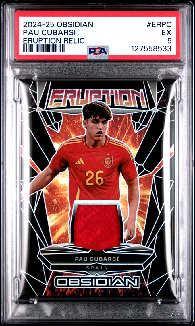 2024 #ERPC PAU CUBARSI PSA 5 Panini Obsidian Eruption Relics