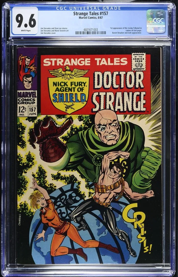 1967 #NA 1967 Strange Tales #157 CGC 9.6 Marvel Comics CGC 9.6