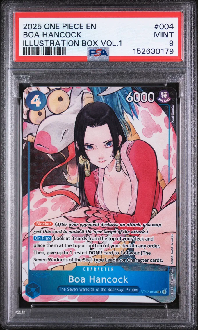 2025 #004 Boa Hancock PSA 9 One Piece Promos