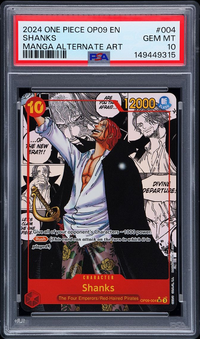 2024 #004 Shanks PSA 10 OP09-Emp