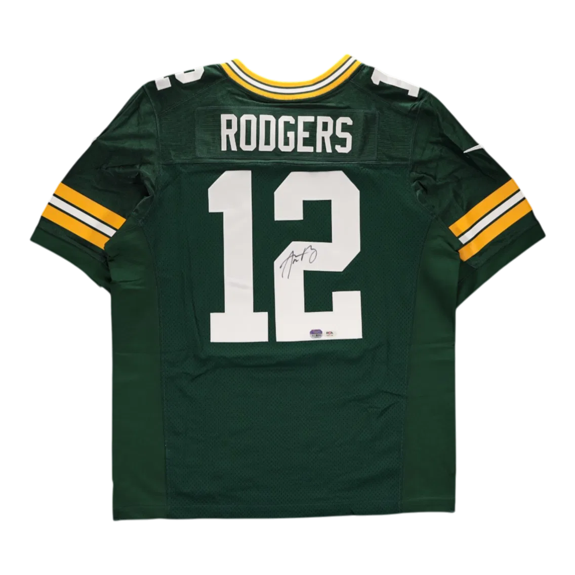 #NA Aaron Rodgers Signed Autographed Green Bay Packers Jersey - Fanatics AUTH