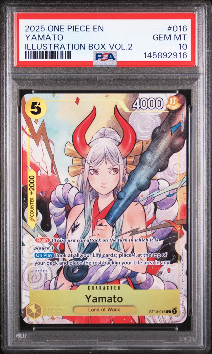 2025 #016 Yamato PSA 10 One Piece Promos