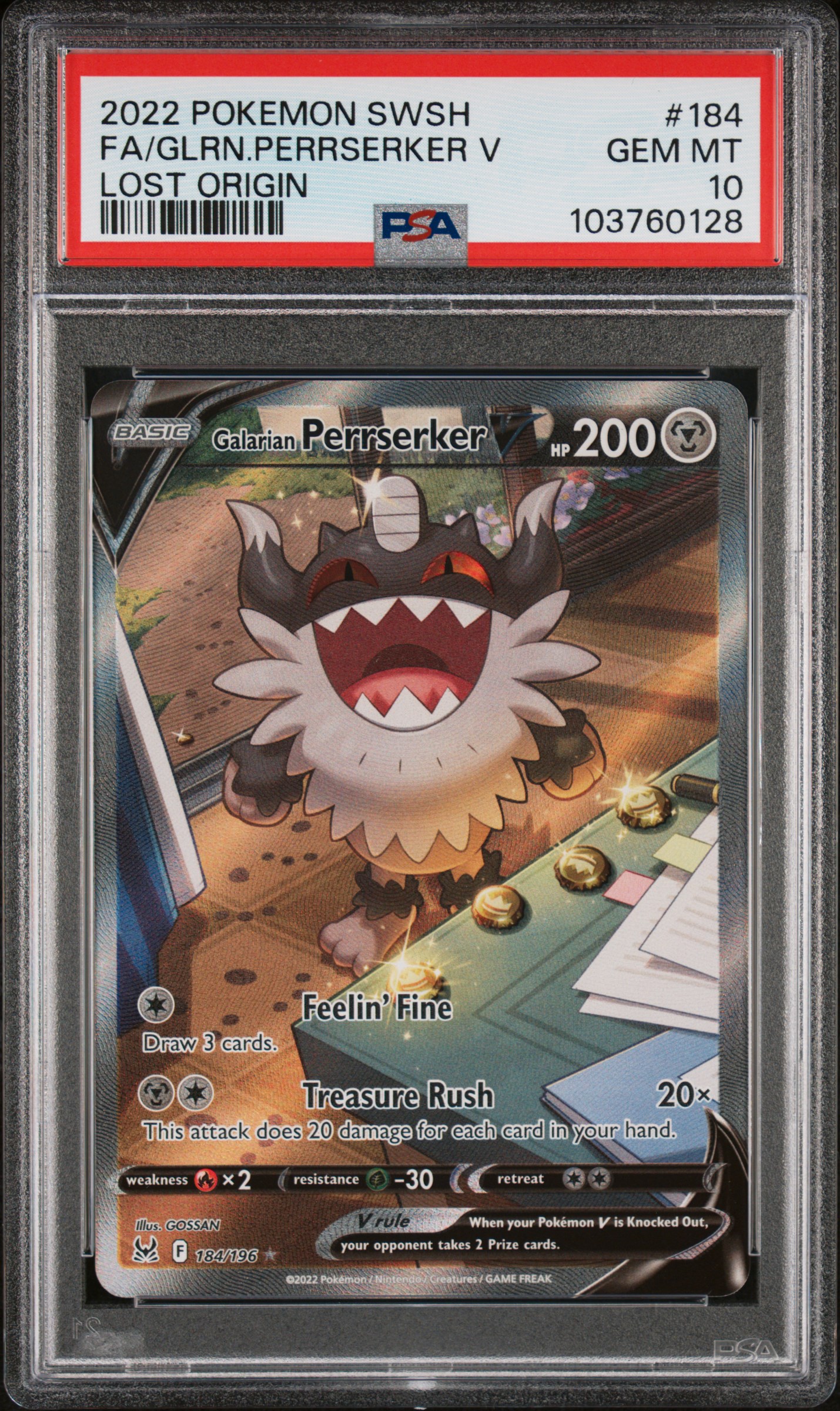 Full Art/Galarian Perrserker V