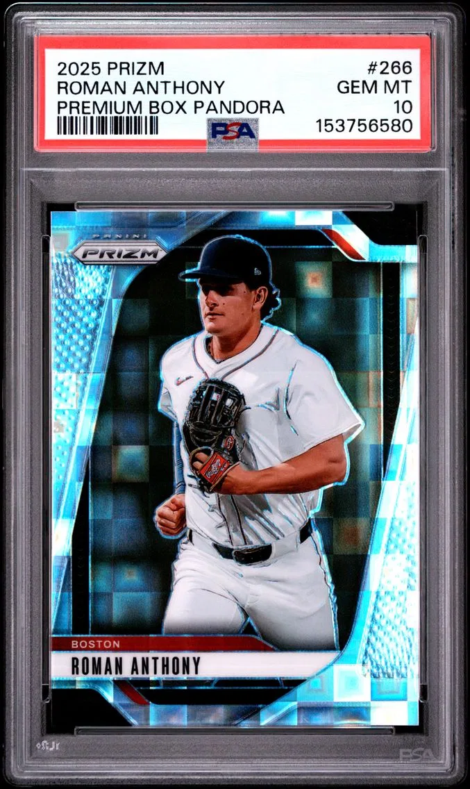 2025 #266 Roman Anthony PSA 10 Panini Prizm