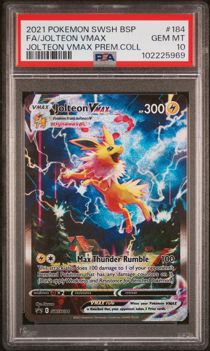 2021 #184 Full Art/Jolteon Vmax