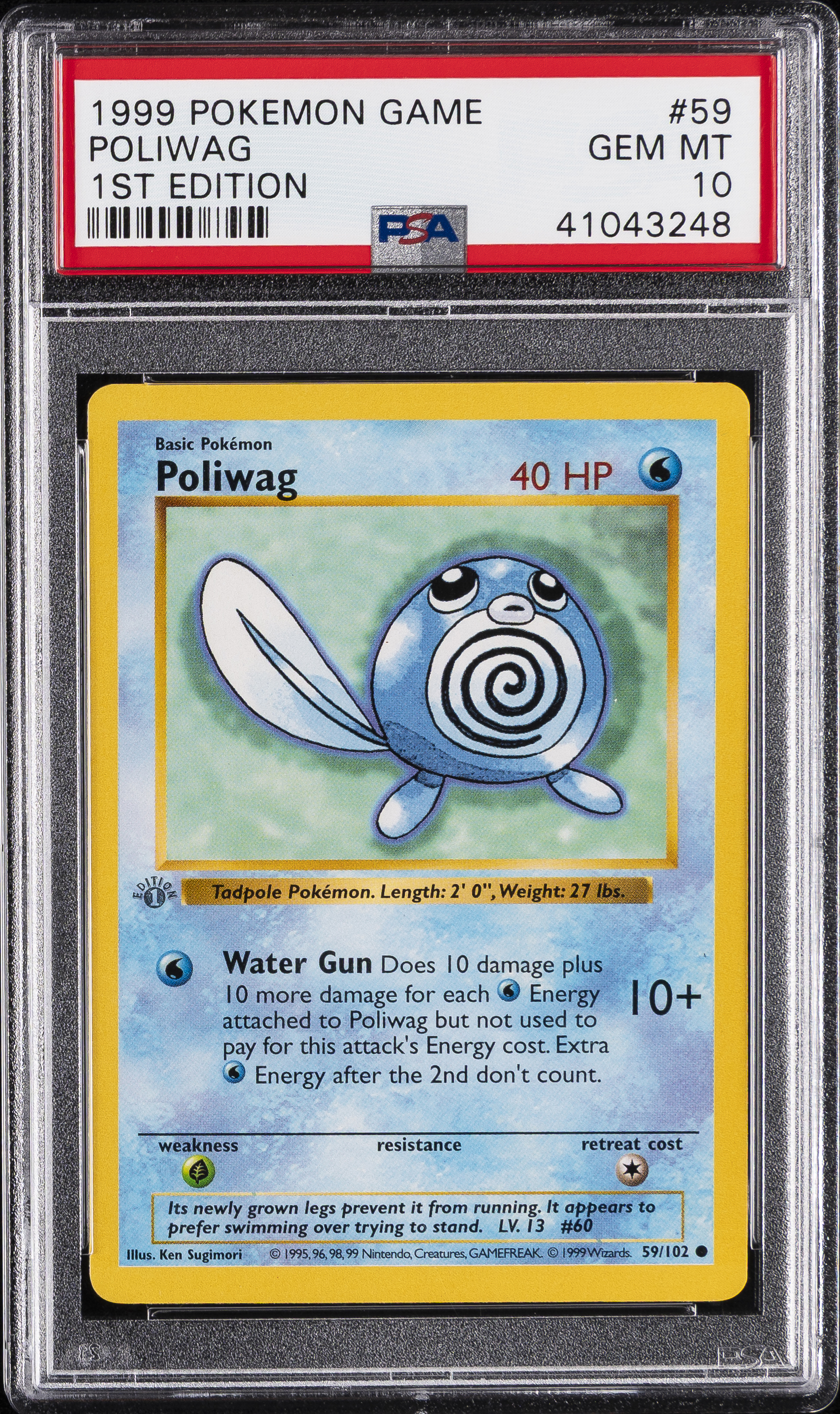 Poliwag 1st Edition