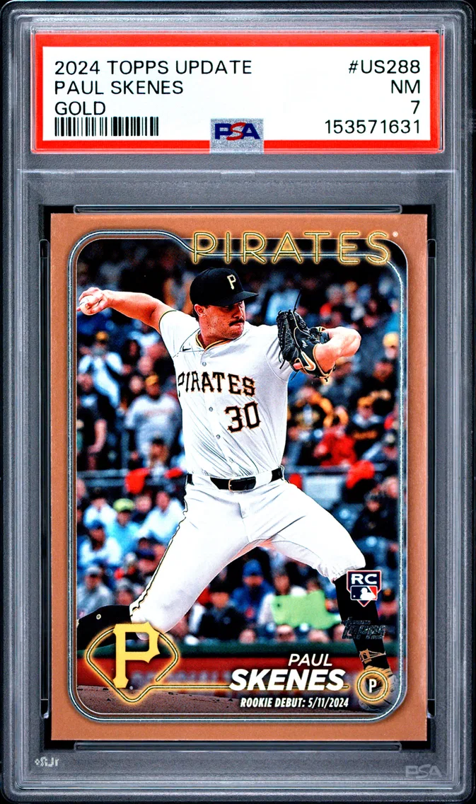 2024 #US288 Paul Skenes PSA 7 Topps Update