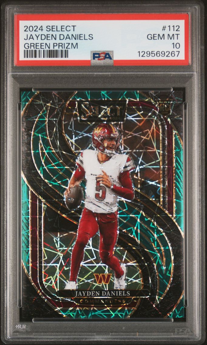 2024 #112 Jayden Daniels PSA 10