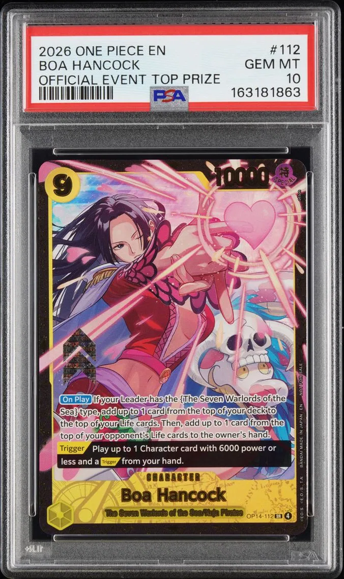 2026 #112 Boa Hancock PSA 10 One