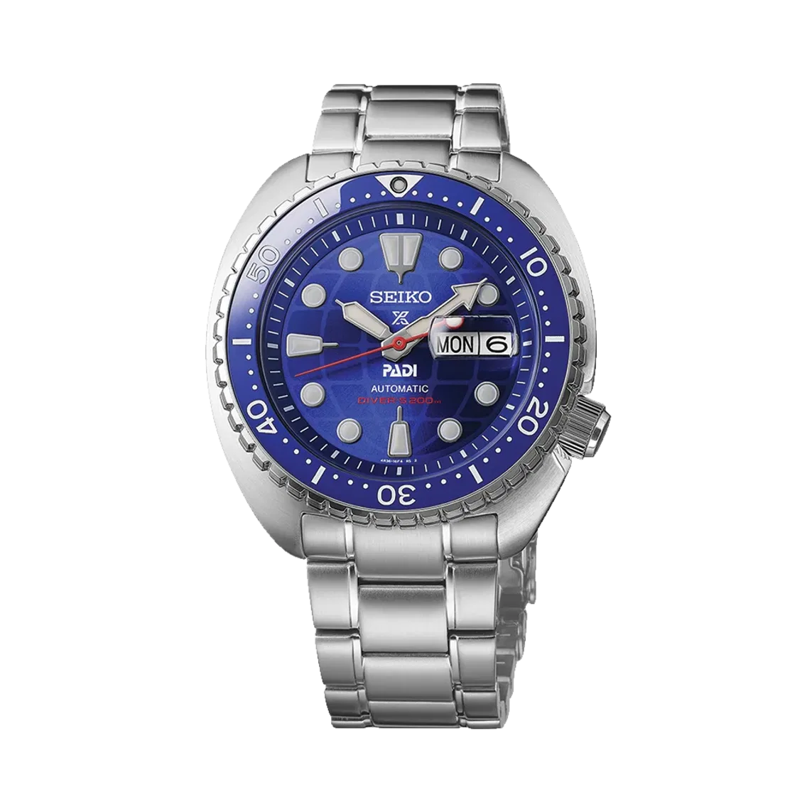 Seiko HBB002 Prospex Sea Padi Limited Edition 45mm - Blue on Bracelet w/ Additional Rubber Strap