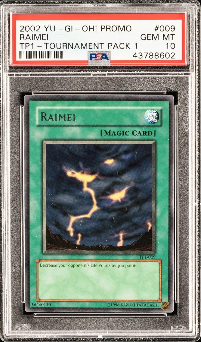 RAIMEI TP1-009 TOURNAMENT PACK 1 2002 PSA 10