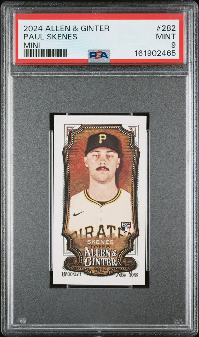 2024 #282 Paul Skenes PSA 9 Topps Allen & Ginter