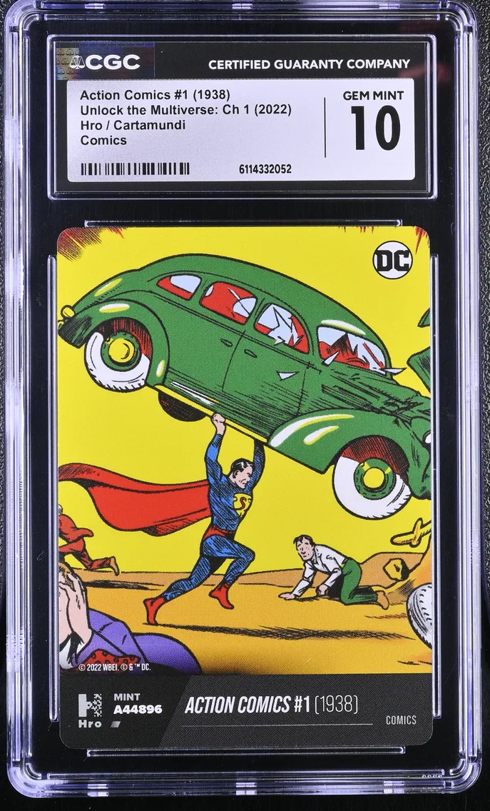 2022 #NA Action Comics #1 (1938) CGC 10 Unlock the Multiverse: Ch 1 - English