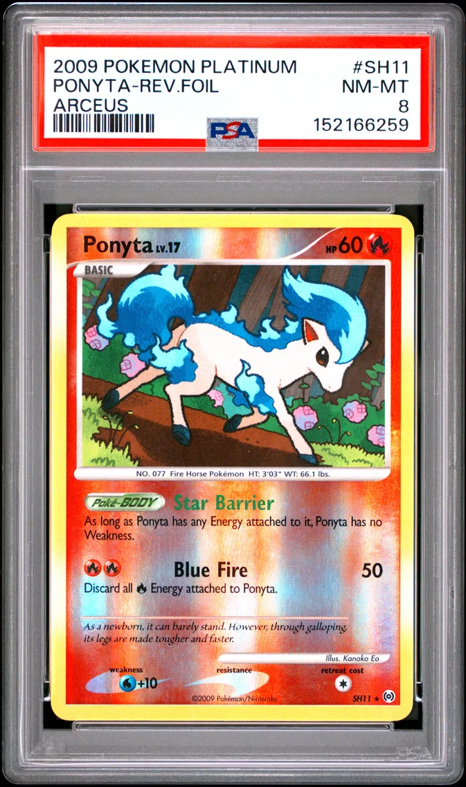 2009 #SH11 Ponyta-Reverse Foil P