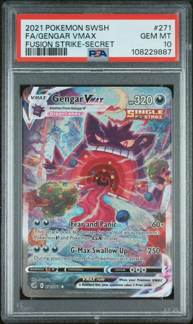 2021 #271 Full Art/Gengar Vmax P