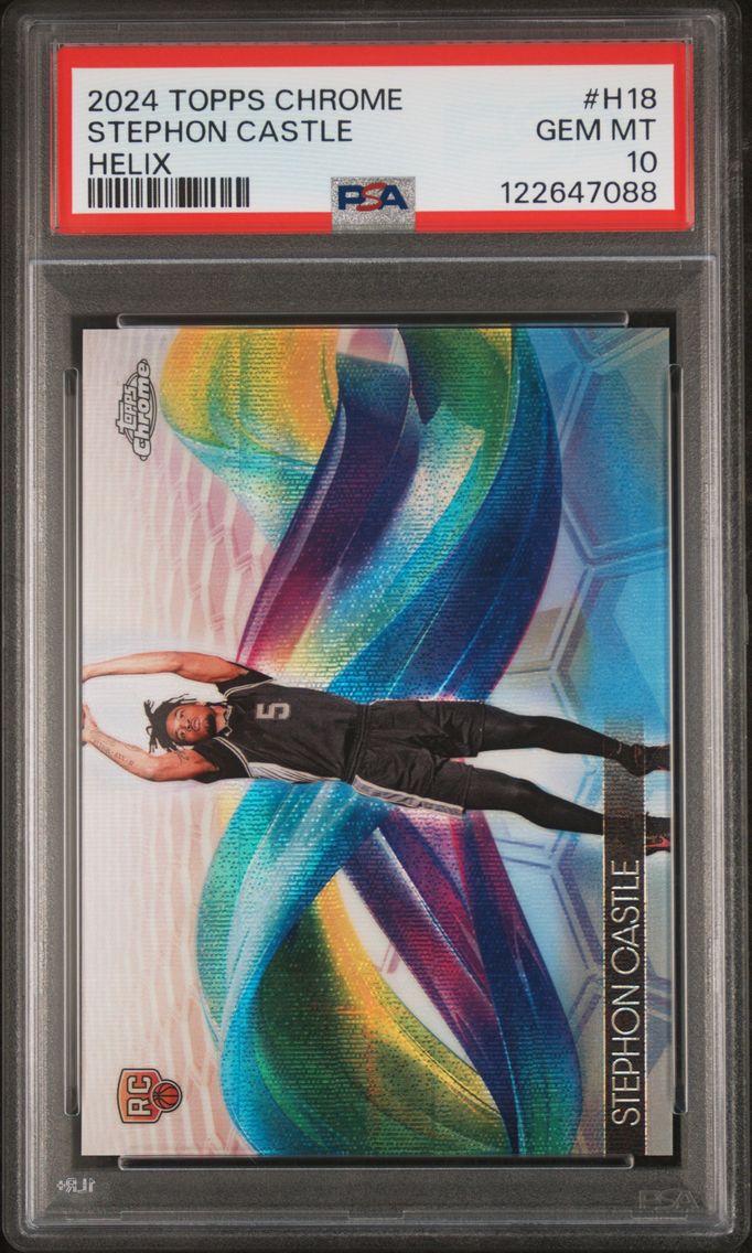 2024 #H18 Stephon Castle PSA 10 