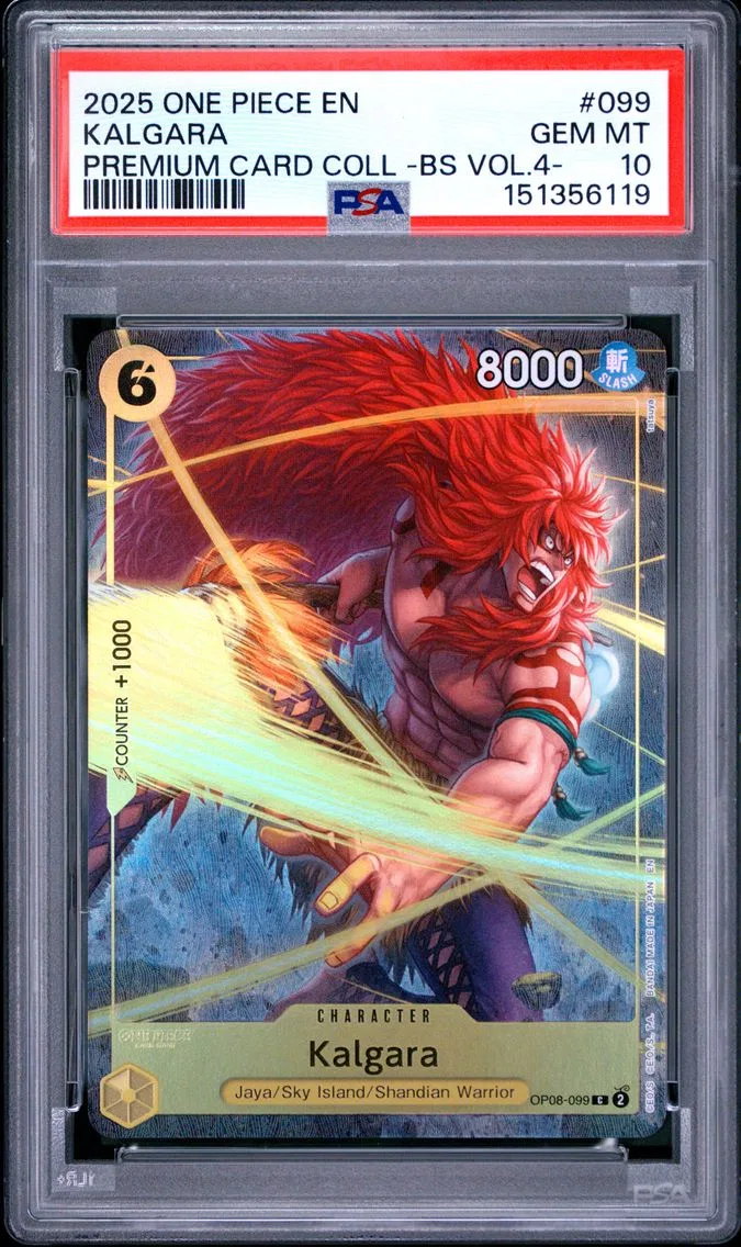 2025 #099 Kalgara PSA 10 One Piece Premium Card Collection -Best Selection Vol.4 -
