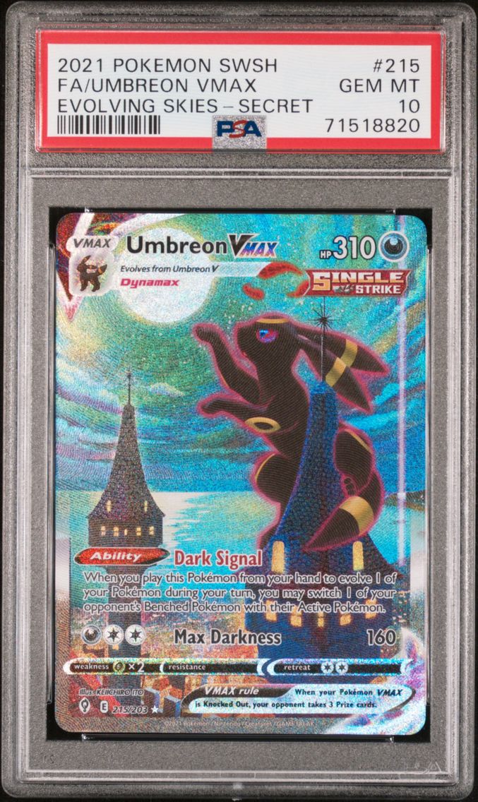 2021 #215 Full Art/Umbreon Vmax 
