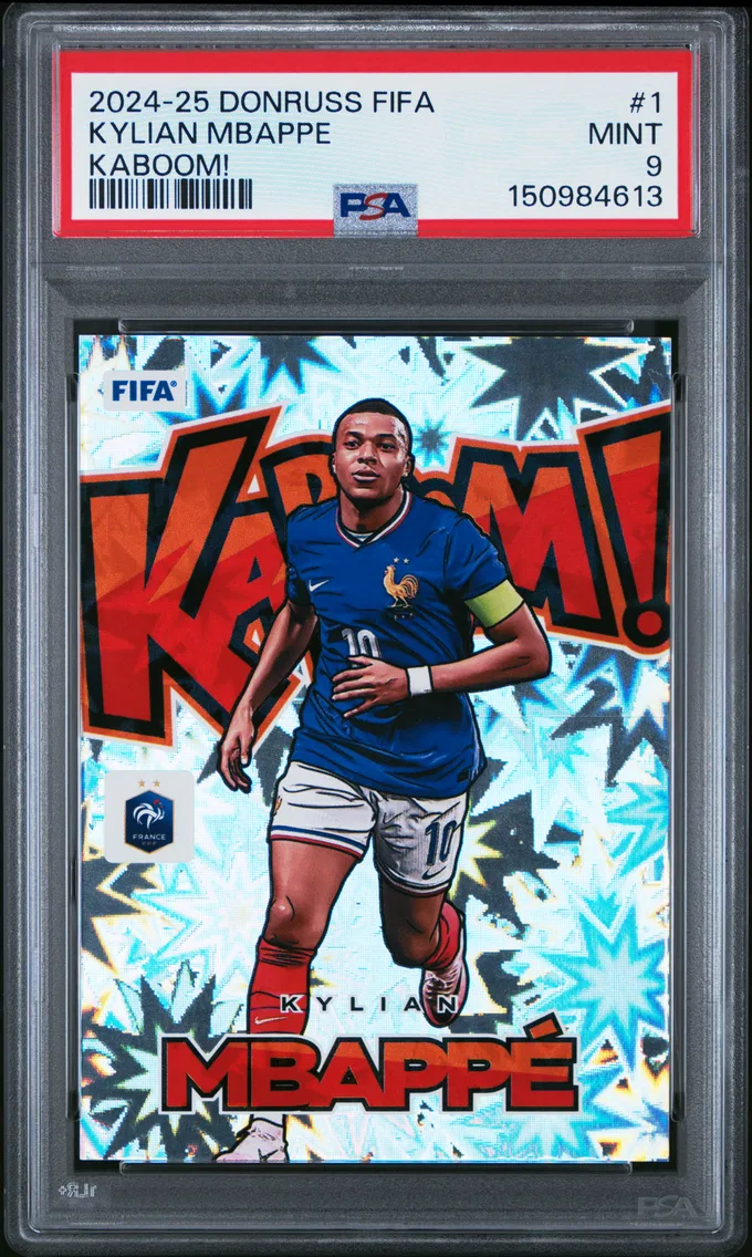 2024 #1 Kylian Mbappe PSA 9 Pani