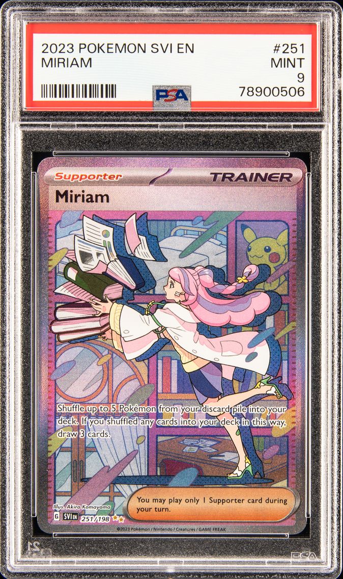 2023 #251 Miriam PSA 9 Svi EN-Sc
