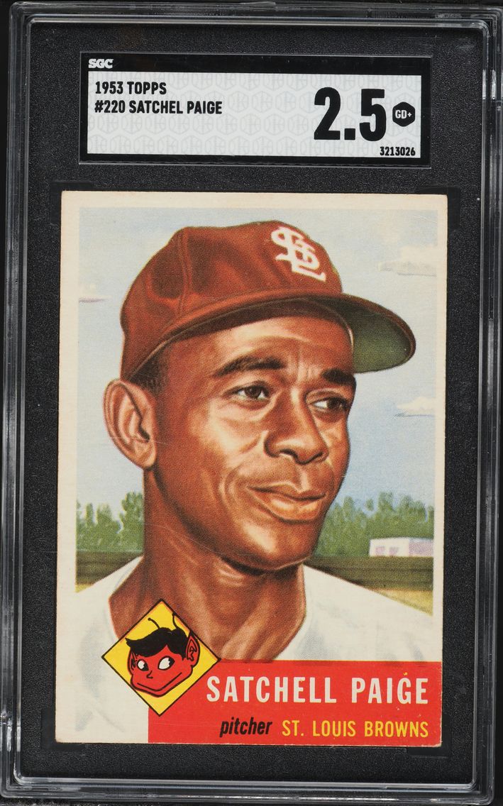 1953 #220 Satchell Paige SGC 2.5