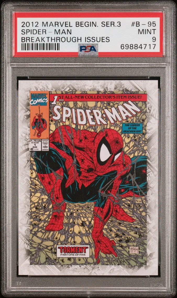 2012 #B-95 Spider-Man PSA 9 Marvel Beginnings Series 3 Breakthrough Issues