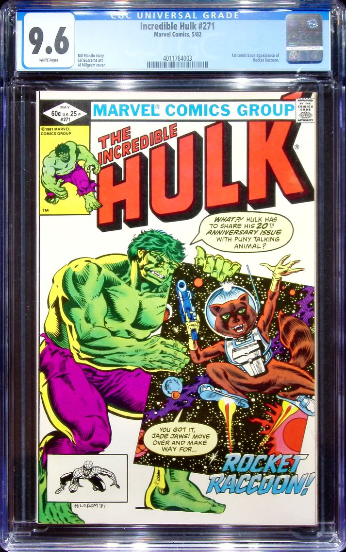 1982 Incredible Hulk #271 CGC 9.