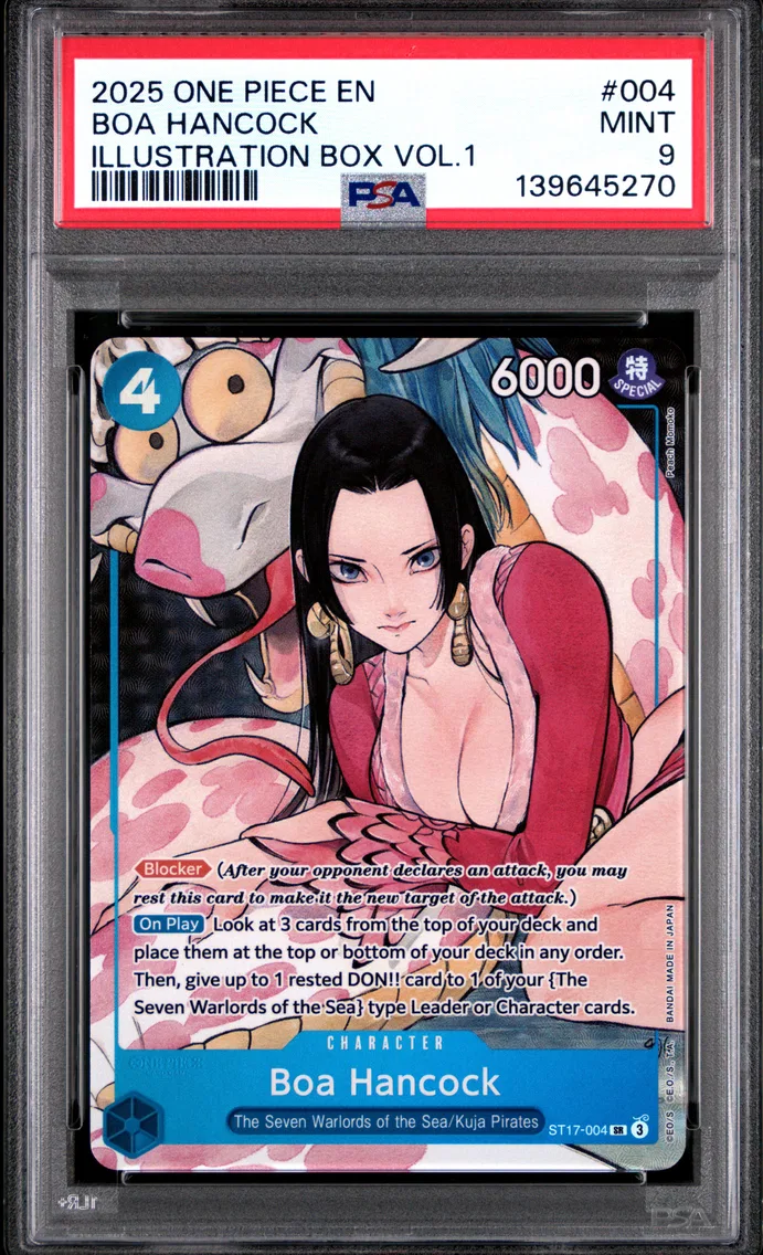 2025 #004 Boa Hancock PSA 9 One Piece Promos