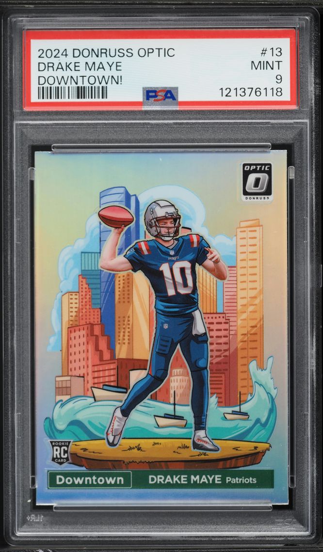 2024 #13 Drake Maye PSA 9 Panini