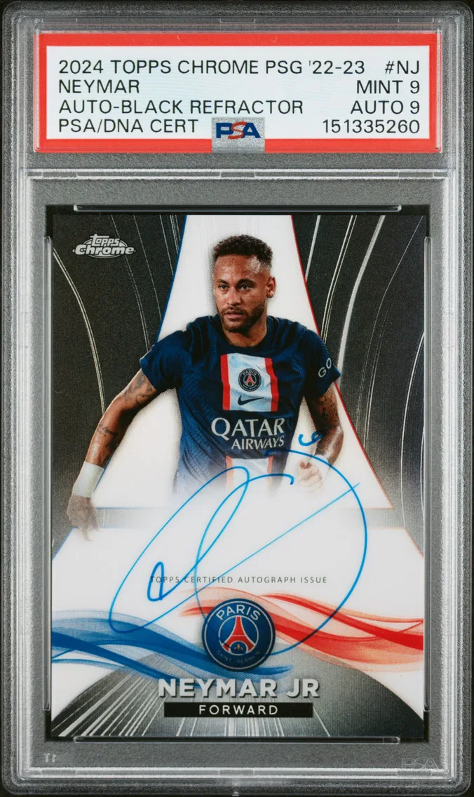 2024 #NJ Neymar Jr PSA 9 Topps C