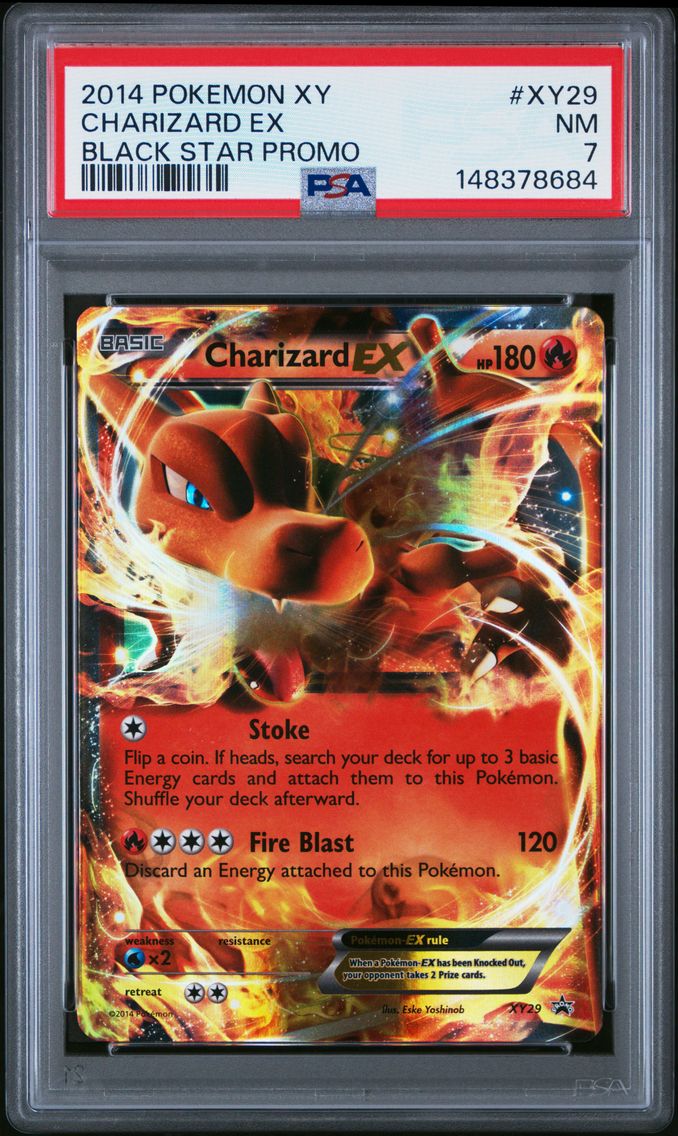 2014 #XY29 Charizard EX PSA 7 XY