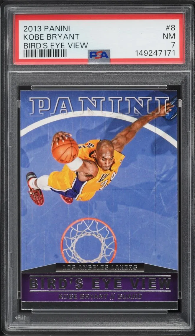 2013 Panini Bird's Eye View Kobe Bryant #8 PSA 7 NRMT