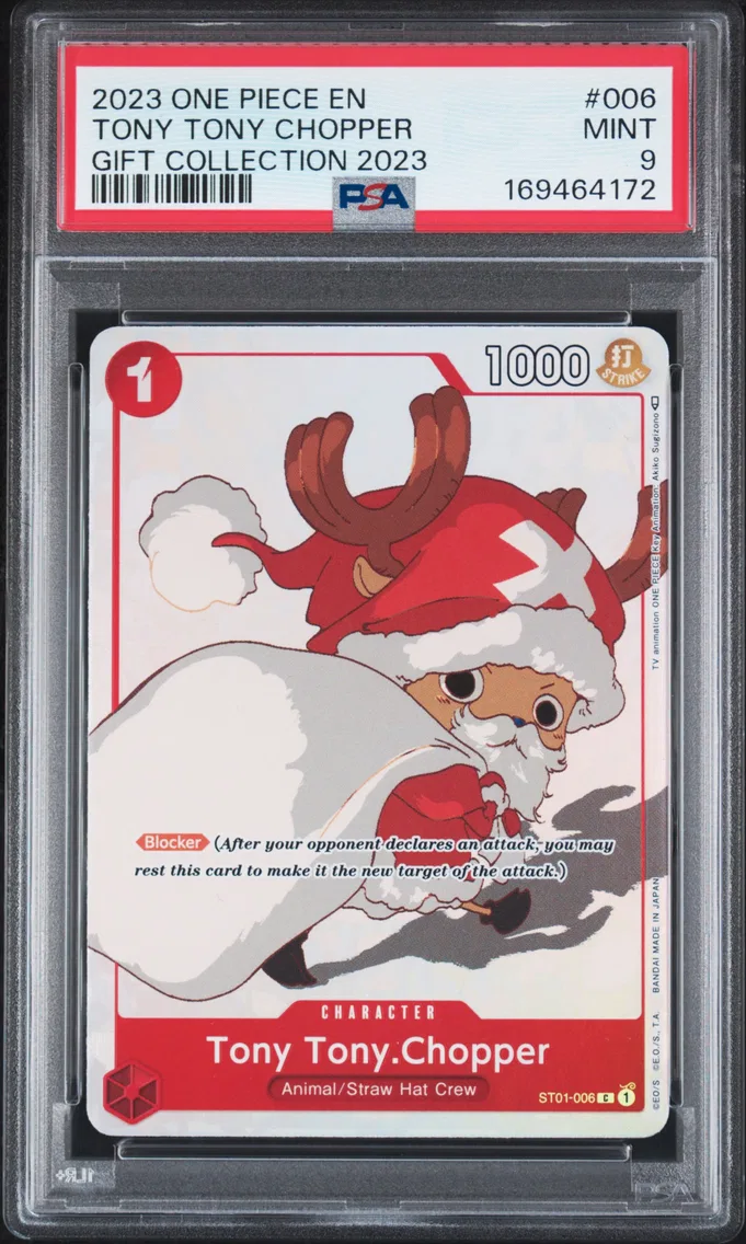 2023 #006 Tony Tony Chopper PSA 9 One Piece Gift Collection 2023