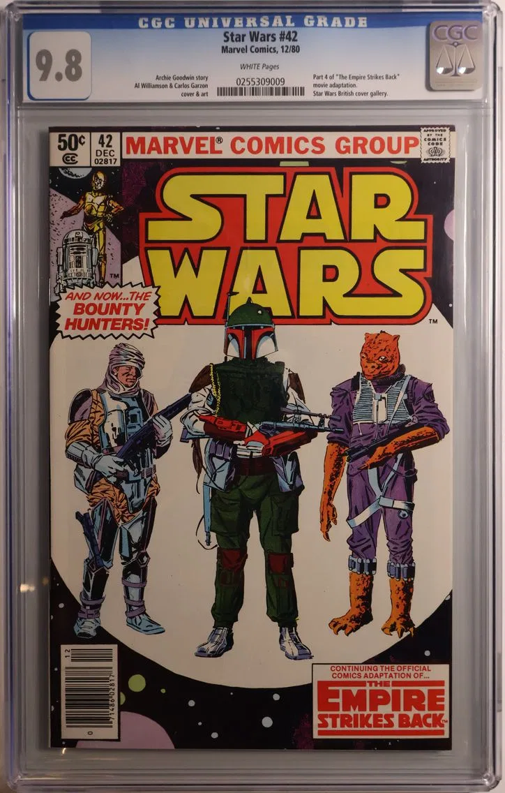 1980 #NA 1980 Star Wars #42 CGC 9.8 Marvel Comics CGC 9.8
