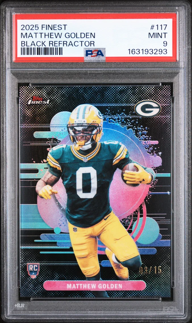 2025 #117 Matthew Golden PSA 9 Topps Finest