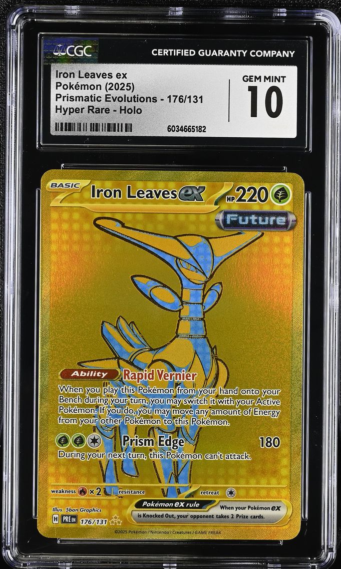 2025 #176 Iron Leaves ex CGC 10 