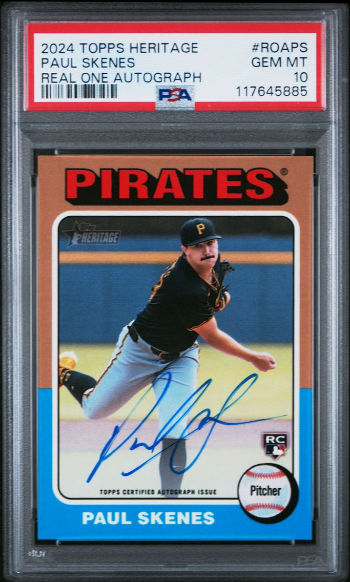 2024 #ROAPS Paul Skenes PSA 10 T