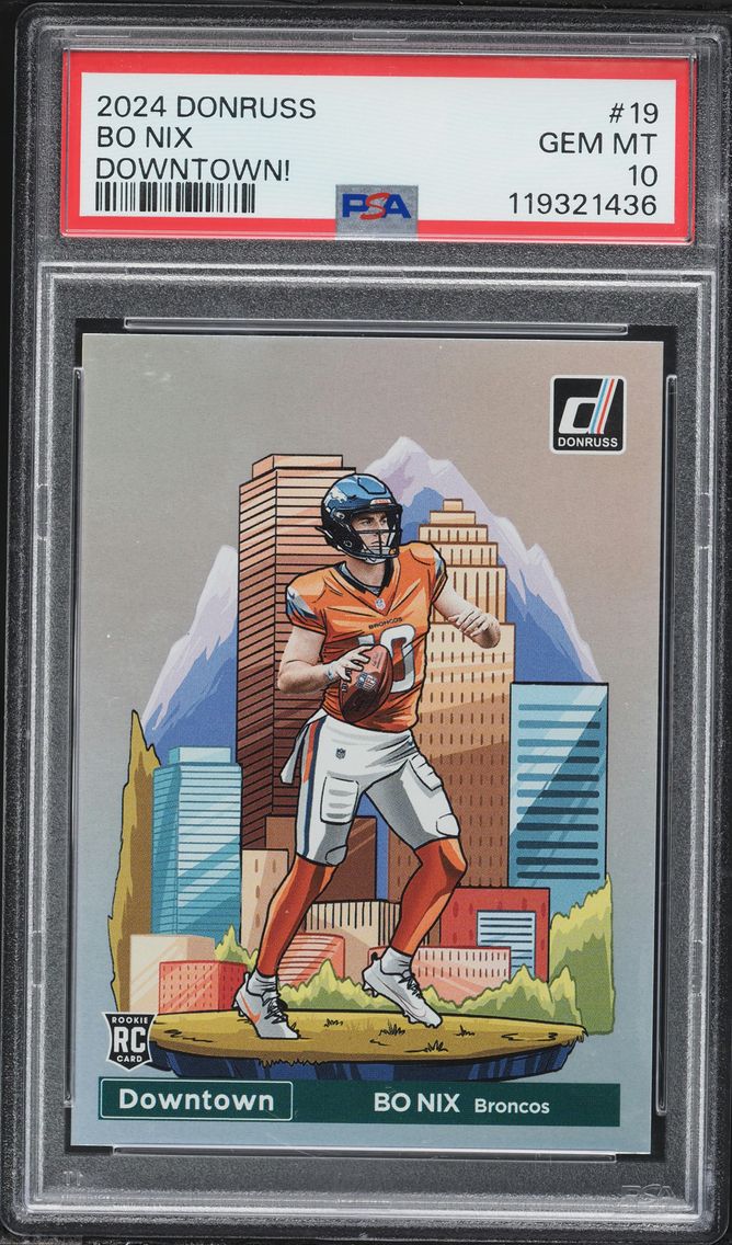 2024 #19 Bo Nix PSA 10 Panini Do